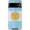 Argentina Flag Distressed Google Pixel 10 Clear Case